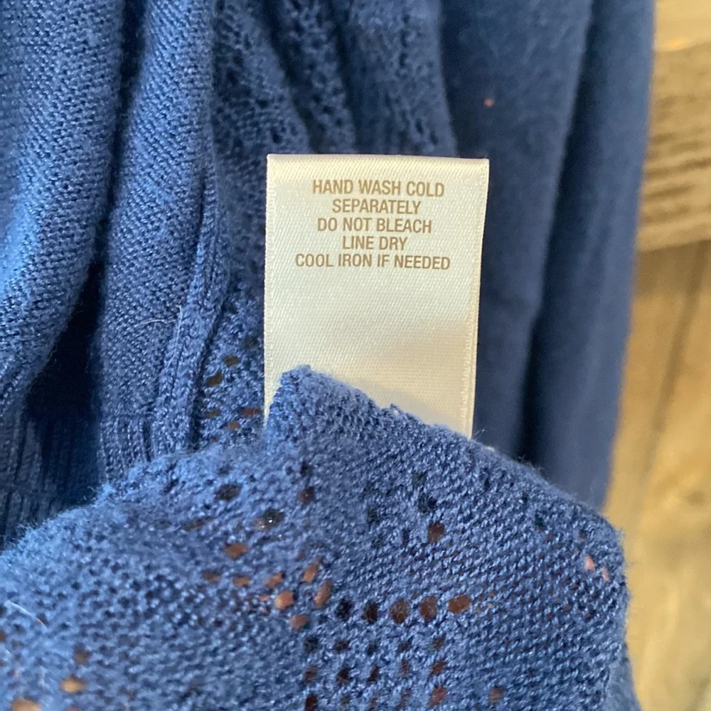 Dress barn blue cardigan - Picture 6 of 6